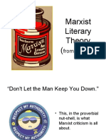 Marxist Literary Theory : From Internet