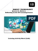 Empowerment Technology: Reflecting On The ICT Learning Process