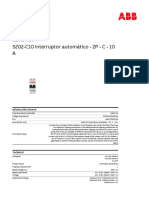 S202-C10 Interruptor Automático - 2P - C - 10 A: Product-Details