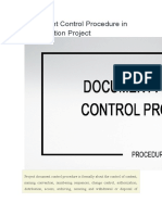 Document Control Procedure in Construction Project