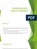 Password Based Circuit Breaker