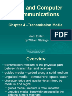 Data and Computer Communications: Chapter 4 - Transmission Media