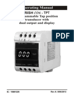 OLTC Tap Position Indicator RISH CON TPT Transducer