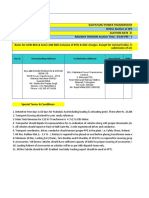 From (Loading Address) To (Delivdery Address) Item Detail UOM Auc Id