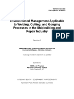 FY00 Welding Emissions-Mgmt-Appilicable