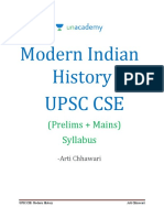 Modern Indian History: Upsc Cse