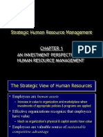 An Investment Perspective of Human Resource Management