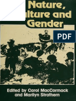 Nature, Culture, and Gender