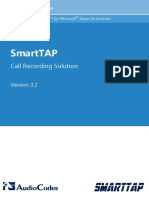 LTRT-27182 SmartTAP Installation Guide Ver. 3.2