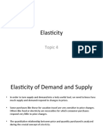 Elasticity