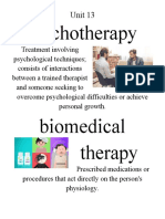 Unit 13 Word Wall - Treatment of Psychological Disorders