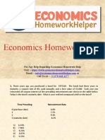 Economics Homework Help