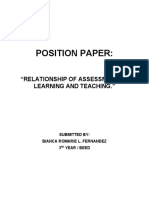 Position Paper