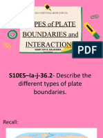 Types of Plate Boundaries