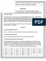 Literacy Profile (Teacher's Book)