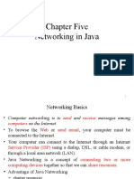 Chapter Five Networking in Java