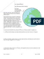 Rotational Kinematics Worksheet Packet