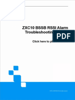 ZXC10 BSSB RSSI Alarm Troubleshooting Guide R1 1