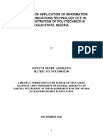 The Effect of Communication Skills in Academic Performance of Office and Technology Management in The Federal Polytechnic Ilaro