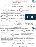 Fourier Series For A Periodic Function F (T) : Power Electronics by D. W. Hart Chapter 02