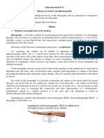 Lab 51. Physical Basics of Reography (Theory)