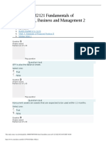 BAED-FABM2121 Fundamentals of Accountancy, Business and Management 2