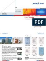 Brochure For CTPT Analyzer