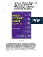 Clinical Veterinary Advisor Dogs and Cats by Etienne Cote DVMDACVIMCardiology and Small Animal Internal Medicine 5 Star Review