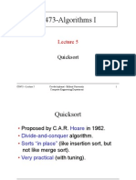 Hoare Lumoto Algorithm