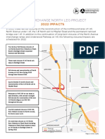 Zoo Interchange North Leg Project: 2022 IMPACTS