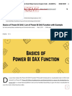 (Ultimate) Guide of Power BI Xyz For Begineers - Basics of Power BI Dax