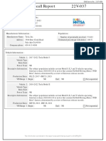 Part 573 Safety Recall Report 22V-037