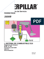 Entrenamiento de Servicio Ferreyros: Diagrama de Bloques Ecm & PM Funciones Del ECM Injector Sincronizacion