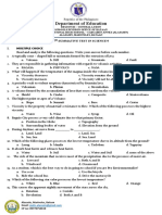 Department of Education: 3 Summative Test in Science 9 I. Multiple Choice