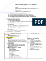 Semi-Detailed Lesson Plan (Semi-D.L.P.) in Science 5 I. Objectives