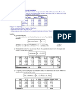 Expected Return, Variance & Correlation: Solution