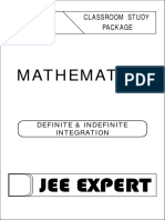 Definite Indefinite Integration (Area) (12th Pass)