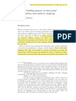 Marzano - Trajanic Building Projects On Base-Metal Denominations Denominations and Audience Targeting (2009)