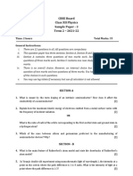 Physics Sample Paper 2