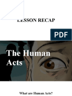 Chapter 2 The Human Acts