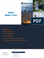 Tata Power Analysis Deck