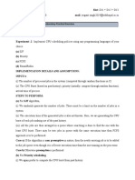 CSE3003-Operating Systems-Laboratory-Practical Exercises