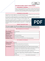 Public Healthcare-Global Equity Fund (Phgef) : Responsibility Statement