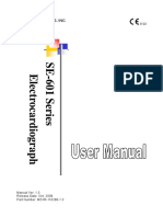 Edan Instruments, Inc: Manual Ver: 1.3 Release Date: Oct. 2009 Part Number: MS1R-110286-1.3