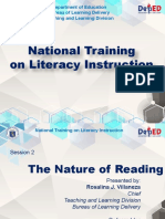 1 Session Presentation - The Nature of Reading