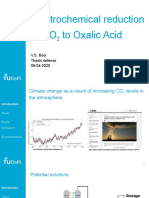 Electrochemical Reduction of CO To Oxalic Acid: V.S. Boor Thesis Defense 09-04-2020