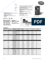 FR-D700 Series: Max Load Capacity Capacity