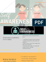 SDP 1 Self Awareness (Who Am I - )