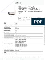 TeSys D Contactors - LC1D80M7