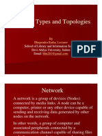 Network: Types and Topologies Network: Types and Topologies: by by Bhupendra Ratha, Lecturer Bhupendra Ratha, Lecturer